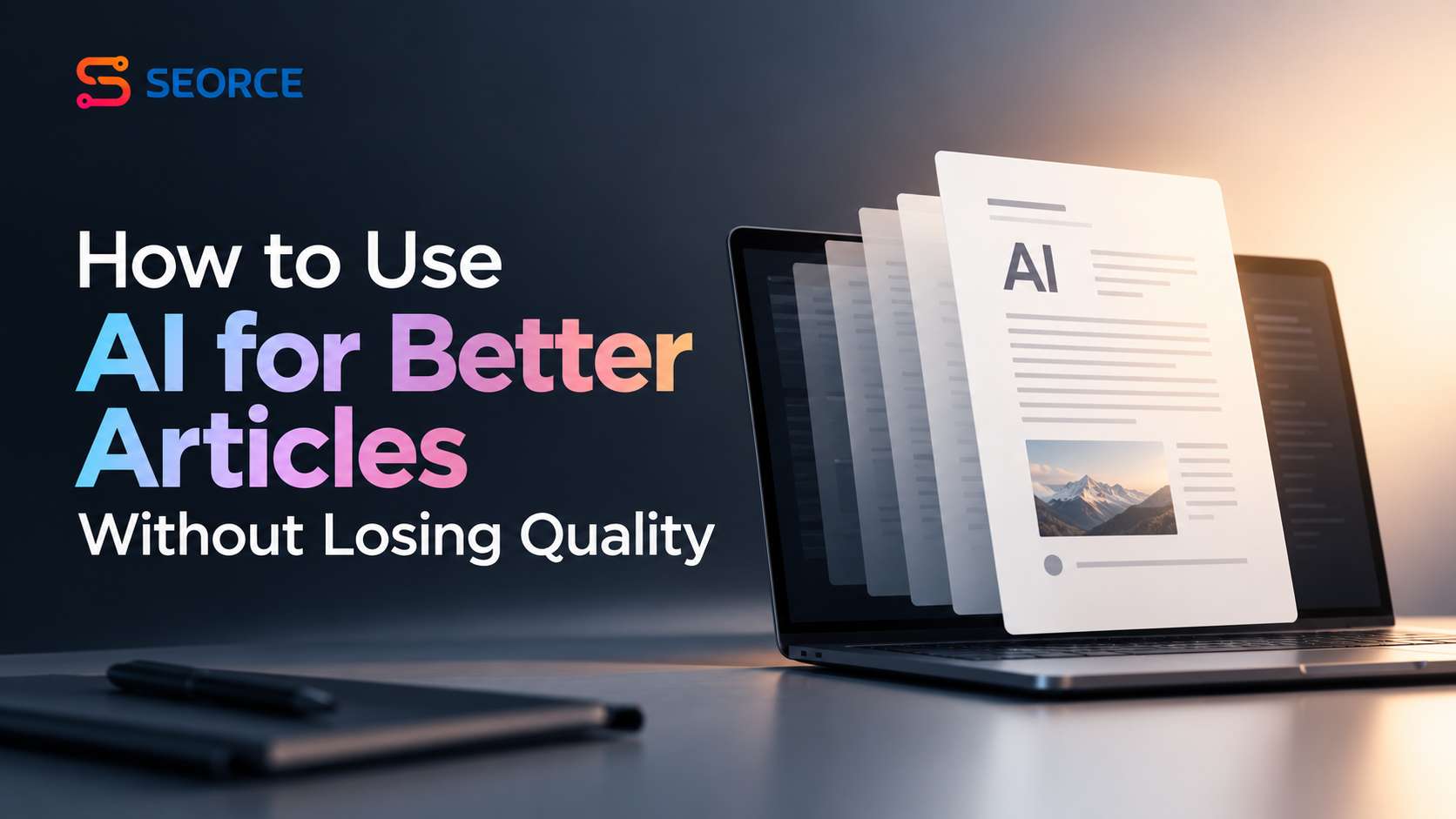 How To Use AI For Better Articles Without Losing Quality