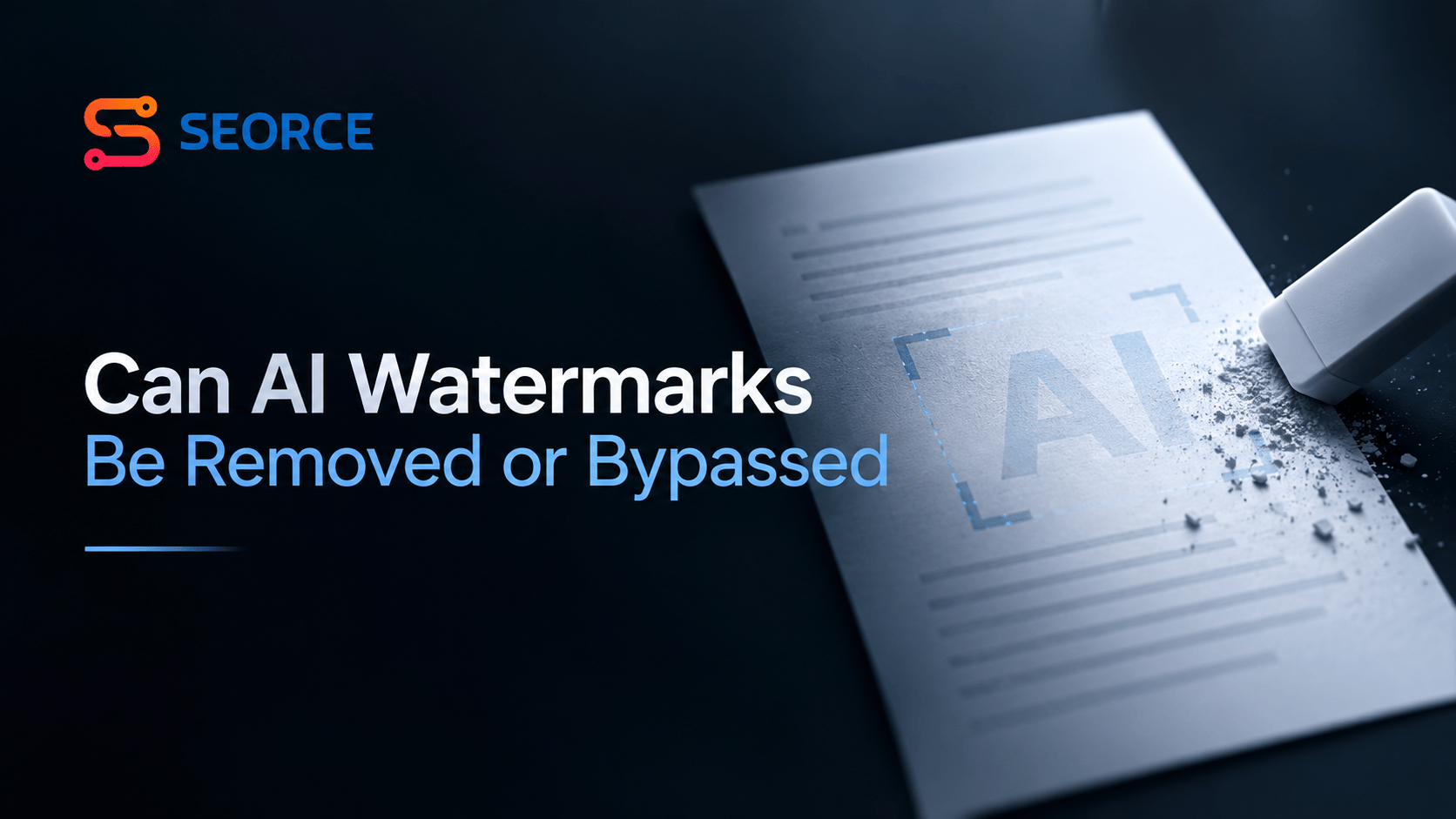 Can AI Watermarks Be Removed or Bypassed? – What the Research Says